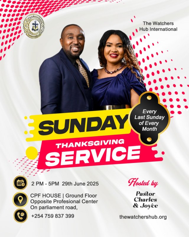 First Sunday Thanksgiving Service | A New Move of God Begins at The Watchers Hub