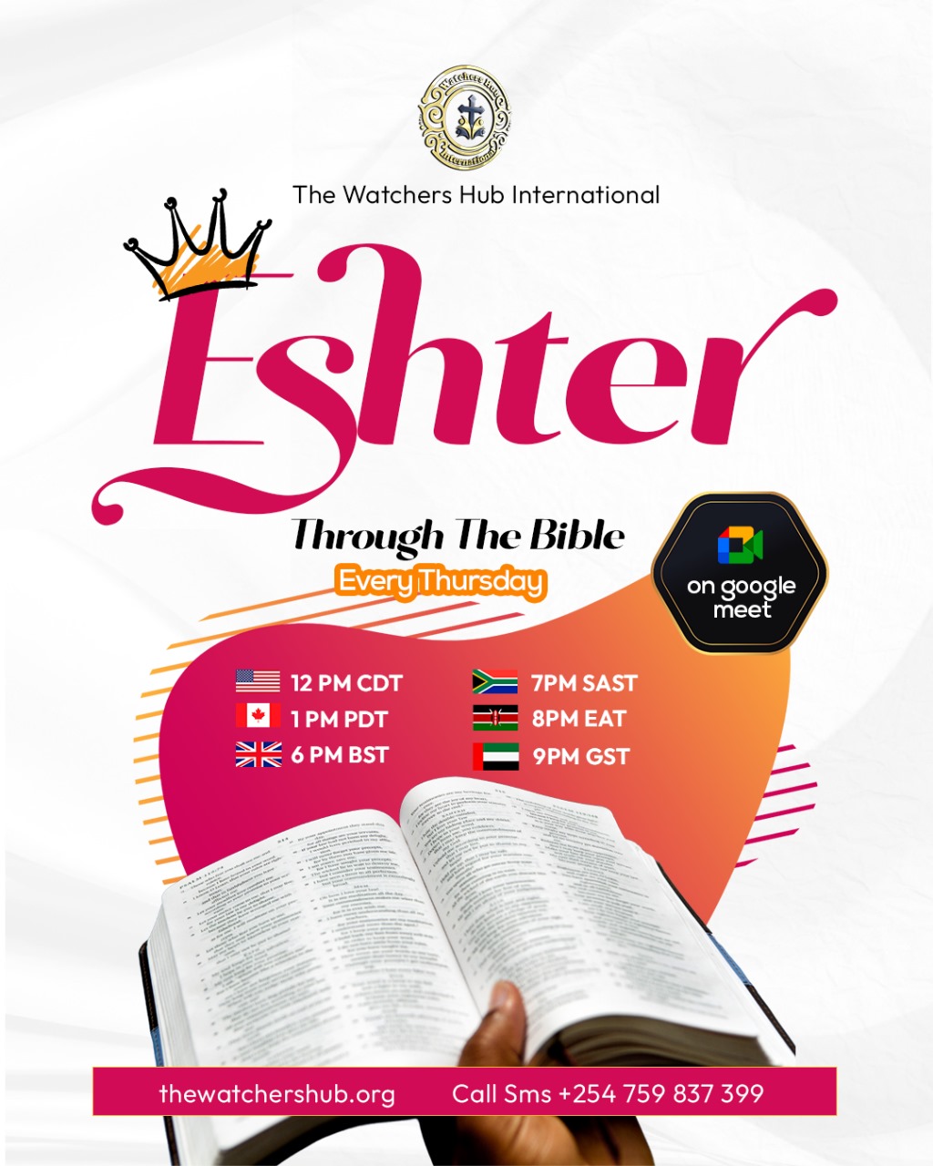 Online Bible Study – Every Thursday Night!