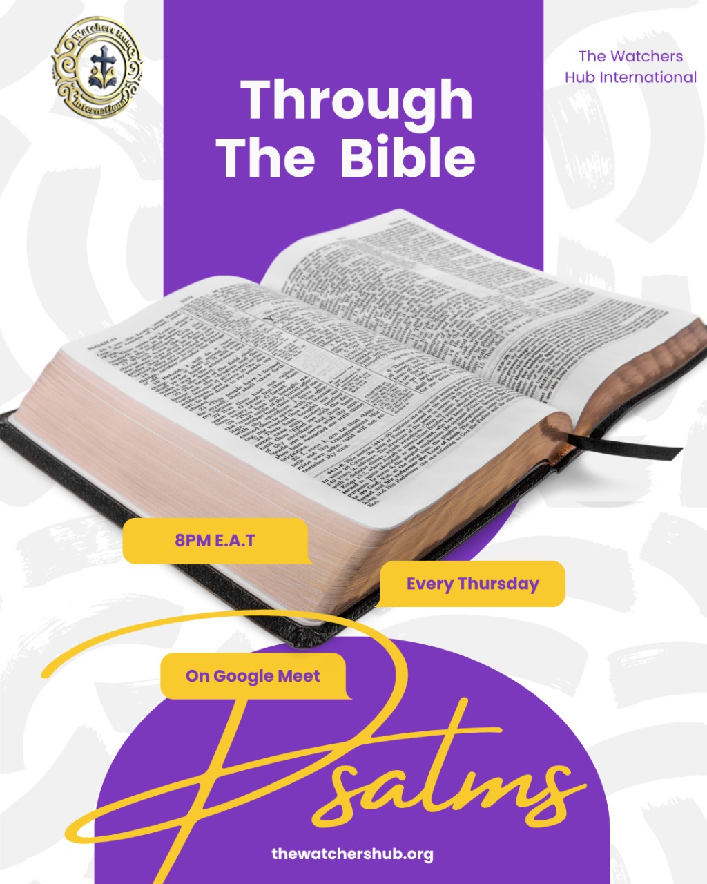 Online Bible Study – Every Thursday Night!