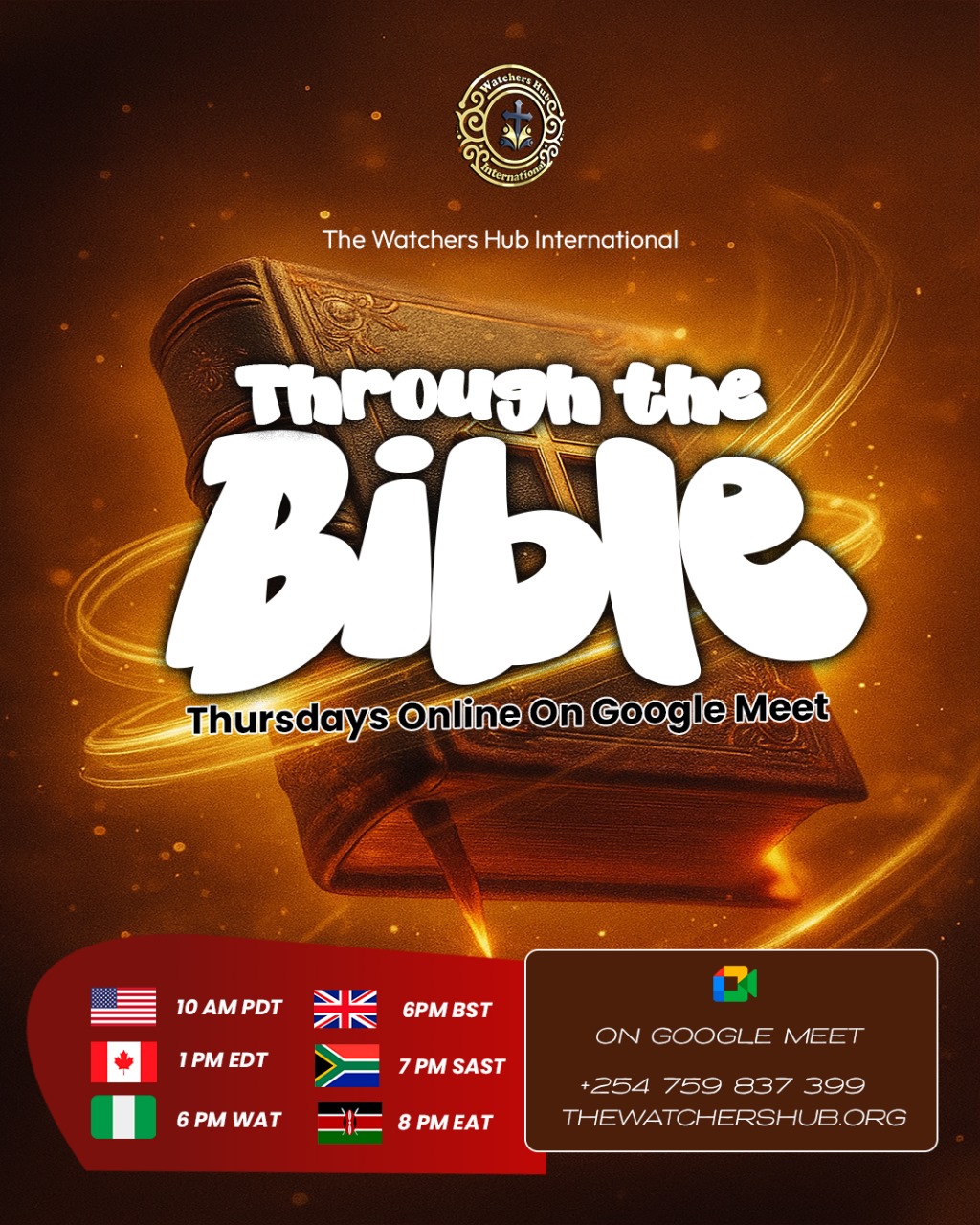Online Bible Study – Every Thursday Night!
