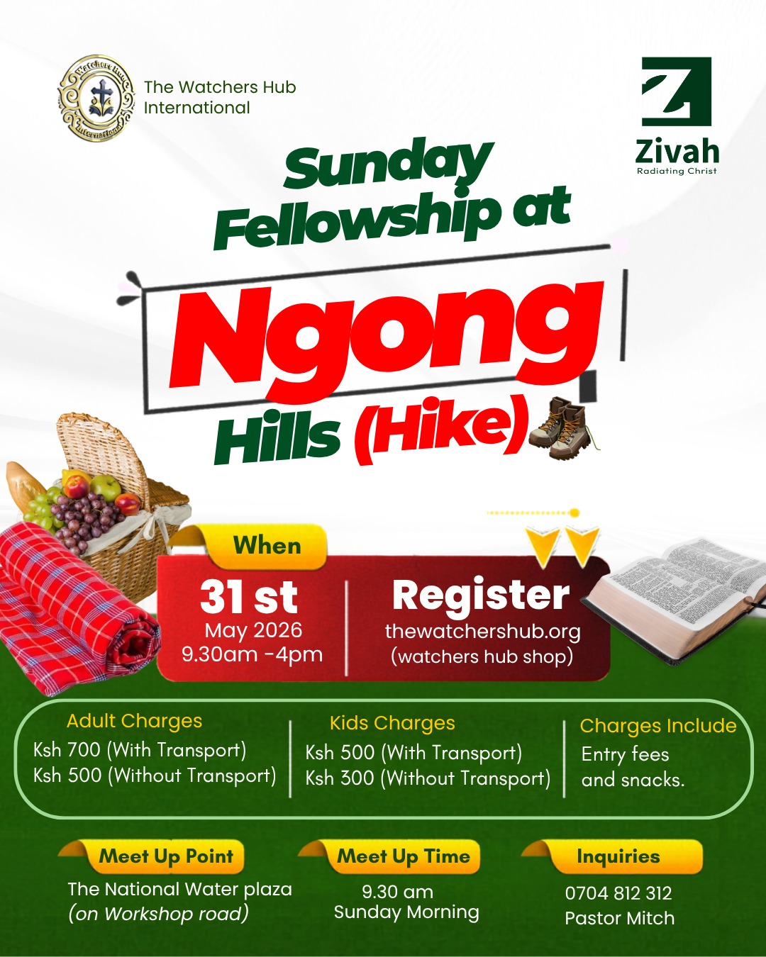 The Watchers Hub Youth Ministry | Zivah